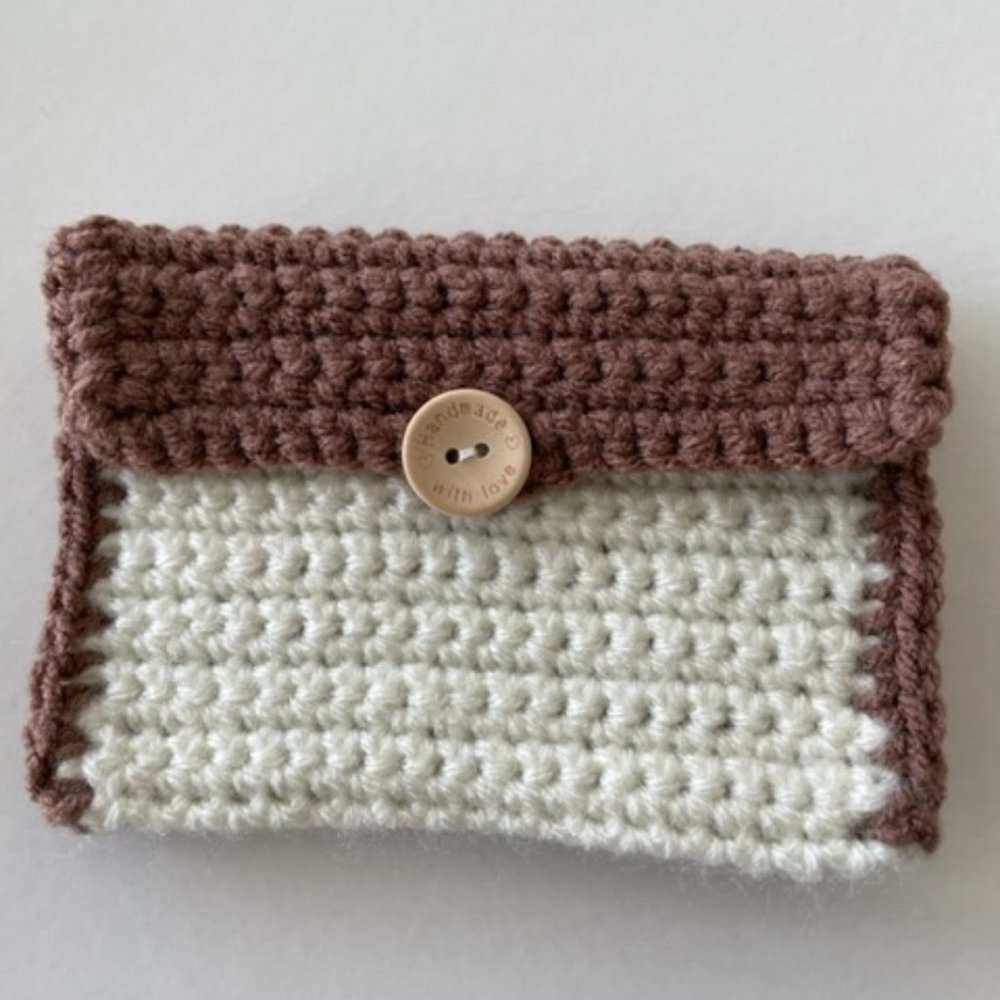 Brand New Handmade Crochet Easy Coin Purse/Wallet